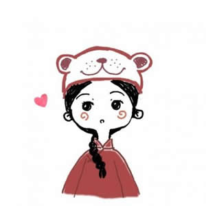 16张超萌Q版！呆萌卡通动漫情侣头像合集