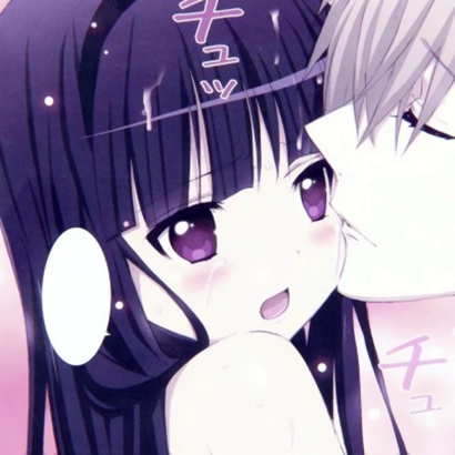 黑白暗黑风动漫情侣头像来了！18张高清二次元情头合集