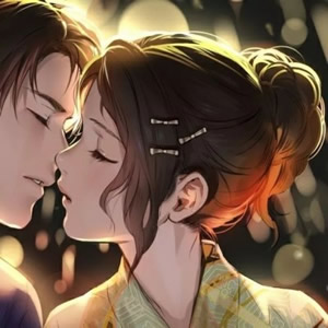 16组超甜二次元情侣头像 一对两张超合心意