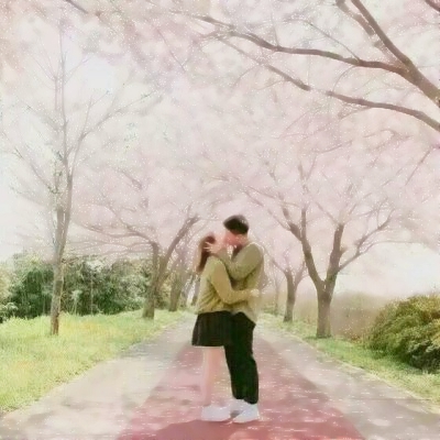 26组带人物的唯美风景情侣头像 一对两张合集