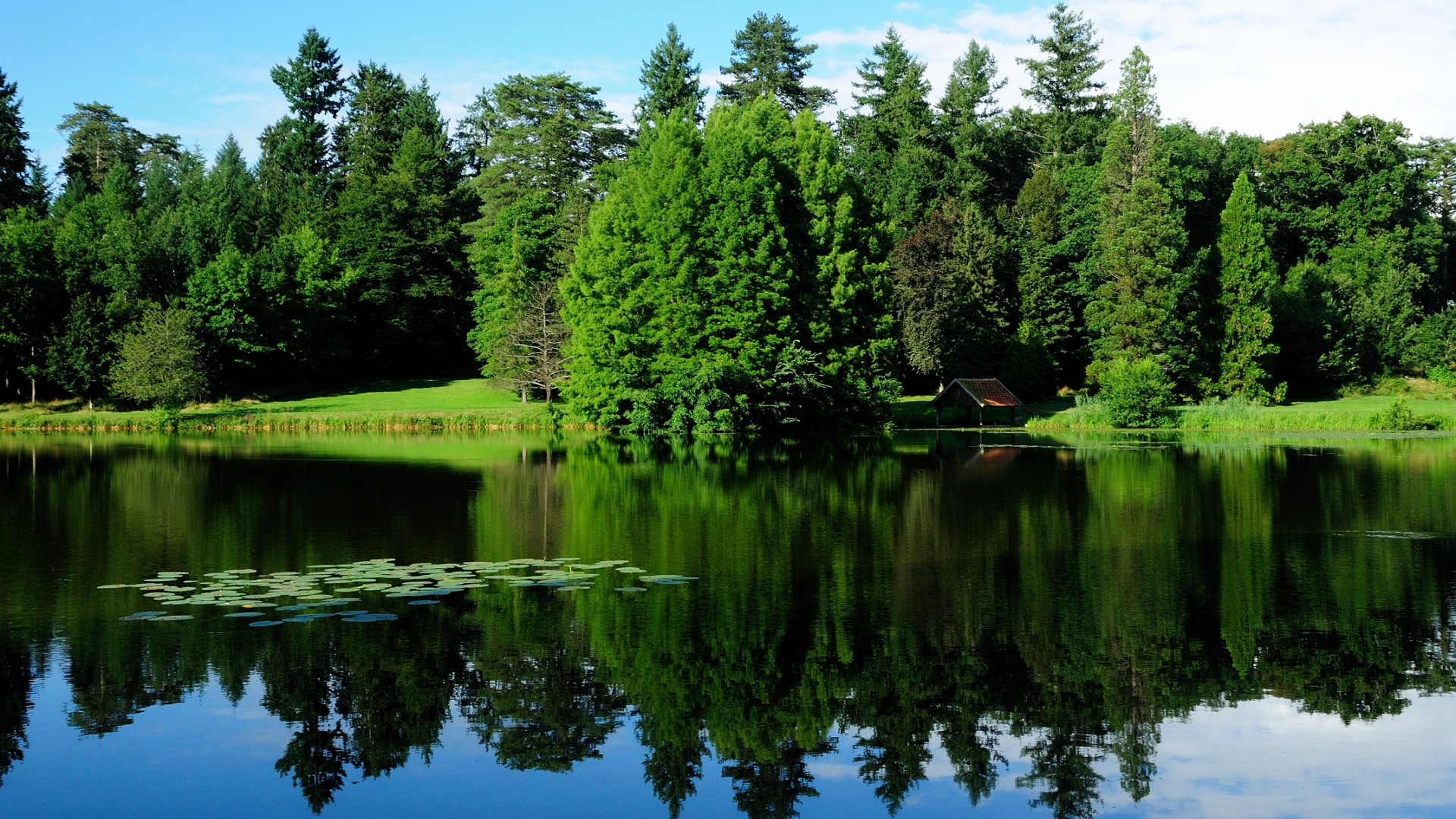 法国勃艮第自然风景电脑壁纸