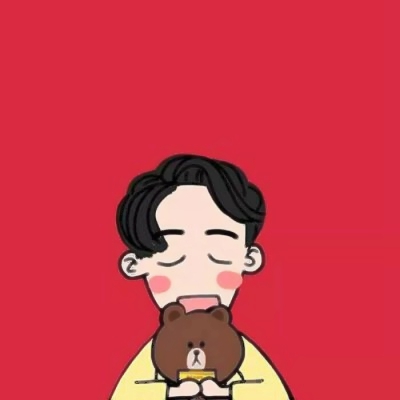 18张高清二次元红色系情侣头像 一男一女动漫版合集