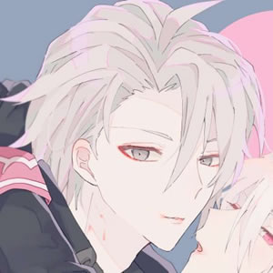 18张高冷款动漫情侣头像 一男一女高清二次元图