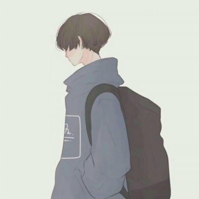 34组简约高清情侣漫画QQ头像 一对两张超好看