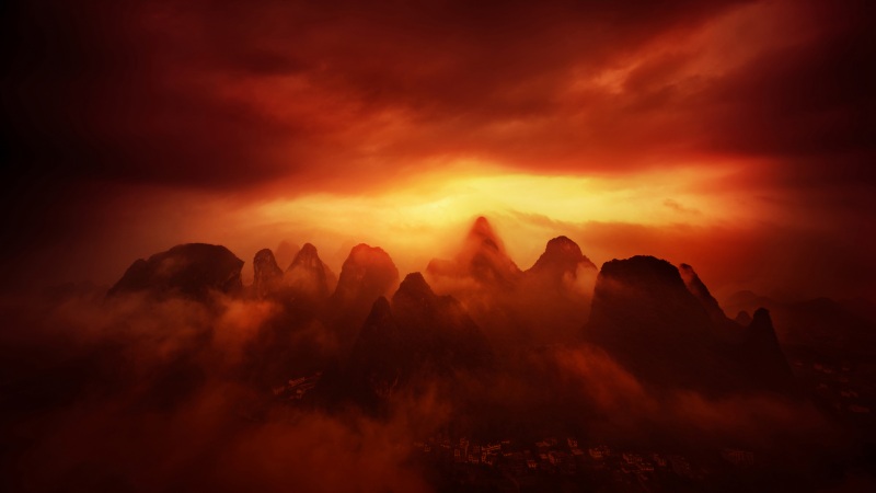 广西桂林山水绝美摄影风景壁纸推荐