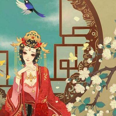 古风情侣头像一对两张！26张高清一男一女古风情头合集