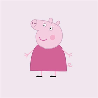 超火！小猪佩奇一左一右情侣头像 14张高清可爱款