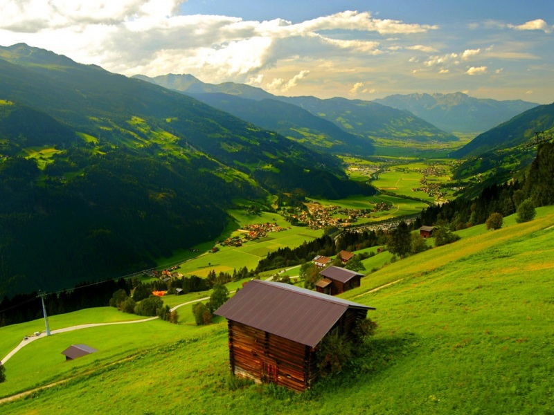 春日山谷风景电脑壁纸合集