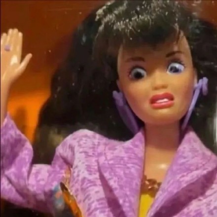 聊天斗图新选择：震惊的芭比表情包合集