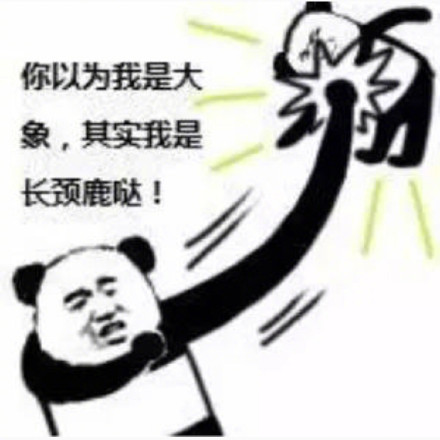 熊猫头功夫警告表情包来啦！休得放肆，来斗图