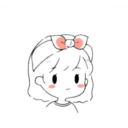 16张可爱简笔画情侣头像 微信高清好看的专属头像素材