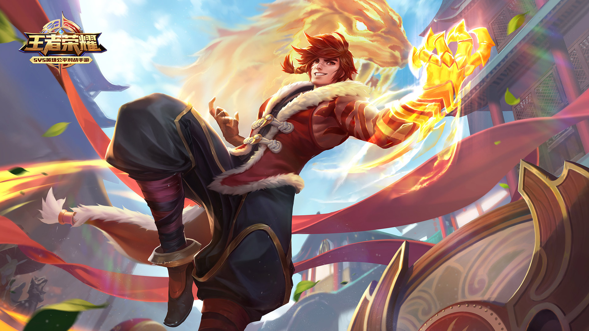 六合虎拳裴擒虎王者荣耀高清壁纸资源上线