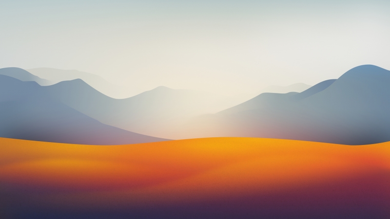 苹果简约风电脑风景壁纸 高清尺寸任选