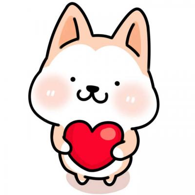 22张超萌卡通情侣头像 一左一右高清萌呆款