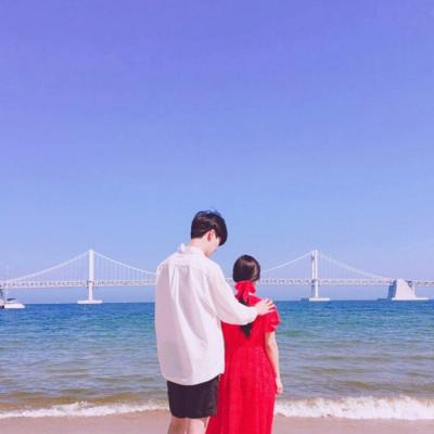 9组高清好看的唯美情侣头像，一对两张共18张