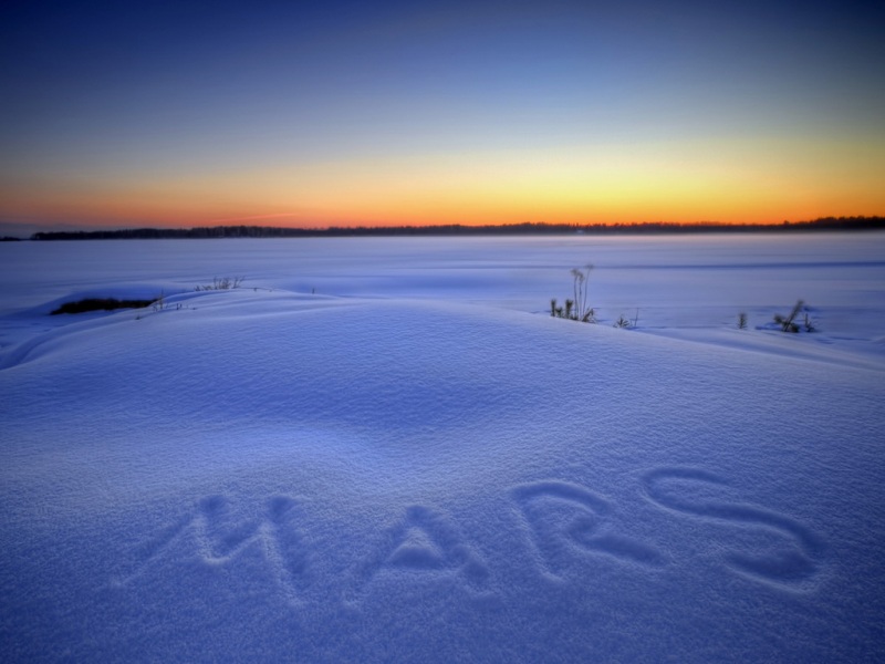 冬日夜晚雪景壁纸合集