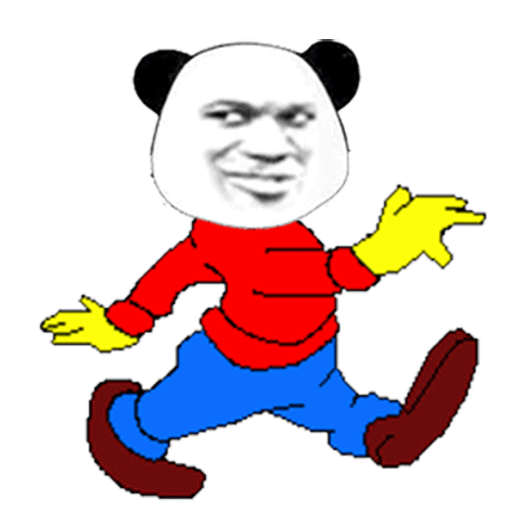 聊天斗图必备！熊猫头动图表情包合集