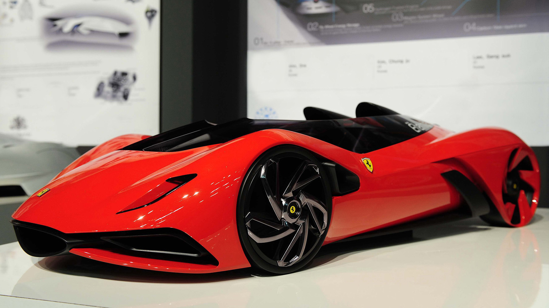 法拉利全球设计大赛主题高清电脑桌面壁纸合集