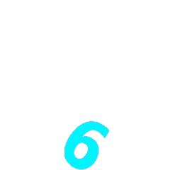 好用的蓝色3D大字表情包合集