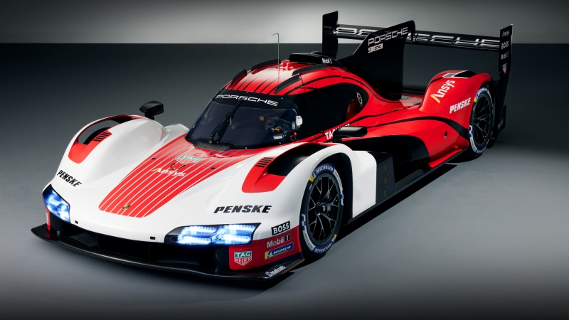 保时捷963 Prototype个性跑车高清桌面壁纸分享