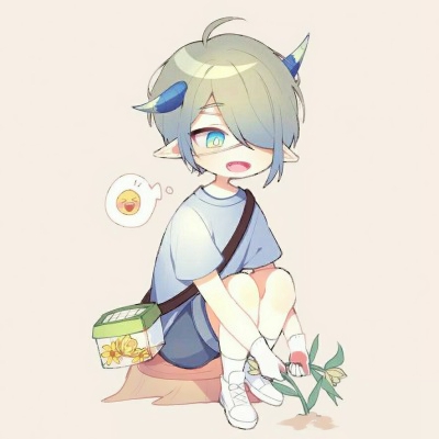 超可爱！16组一左一右卡通Q版情侣头像高清合集