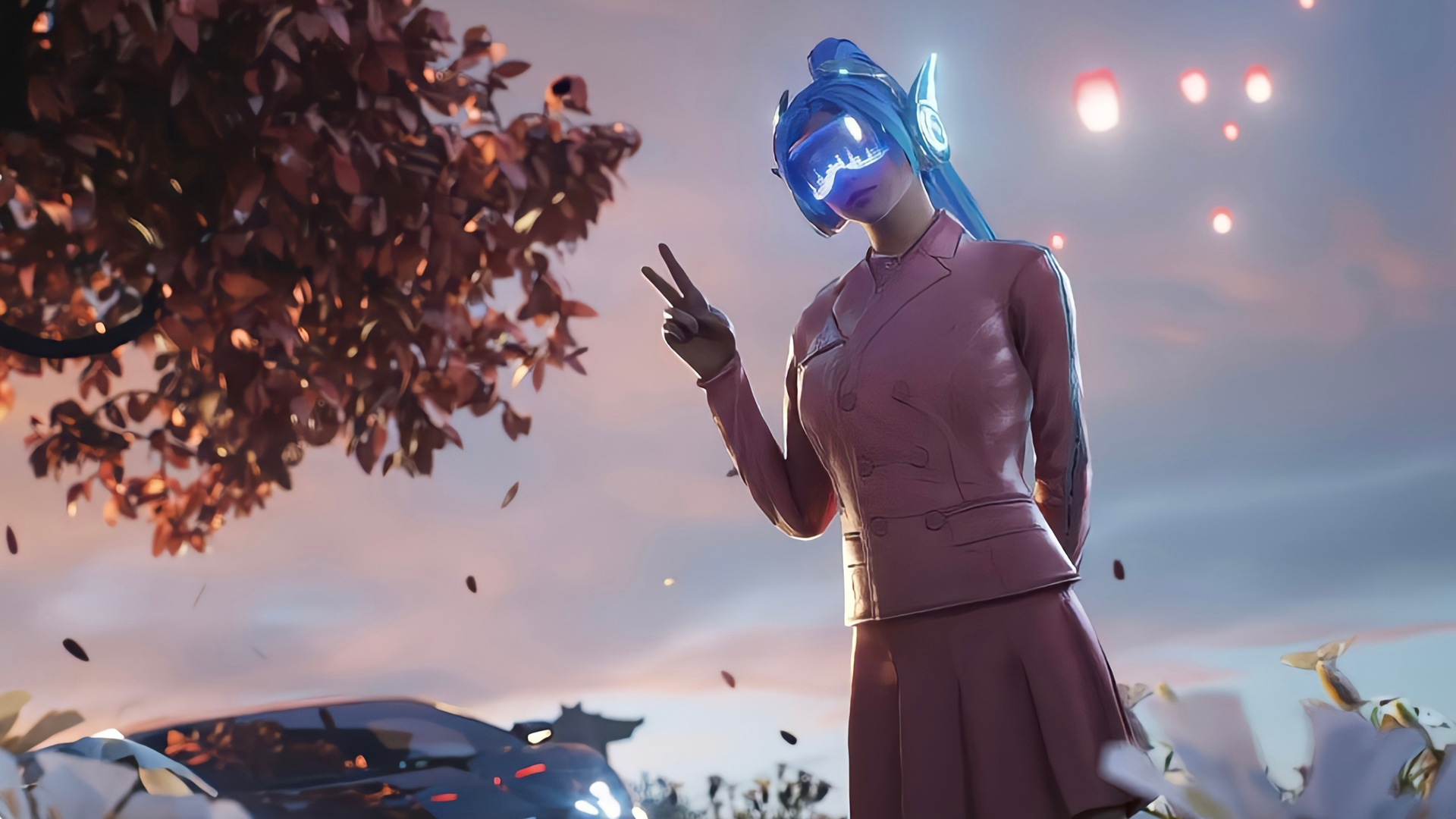 和平精英听风美女主题高清游戏壁纸合集