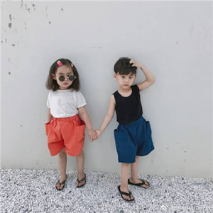 超可爱！双人萌娃情侣头像一对两张 12张可爱萌图合集