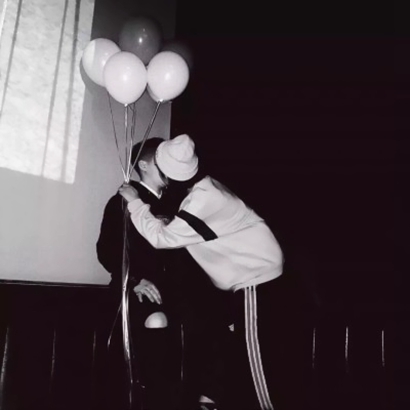 黑白风格情侣头像合集 28张高清酷感黑白情头