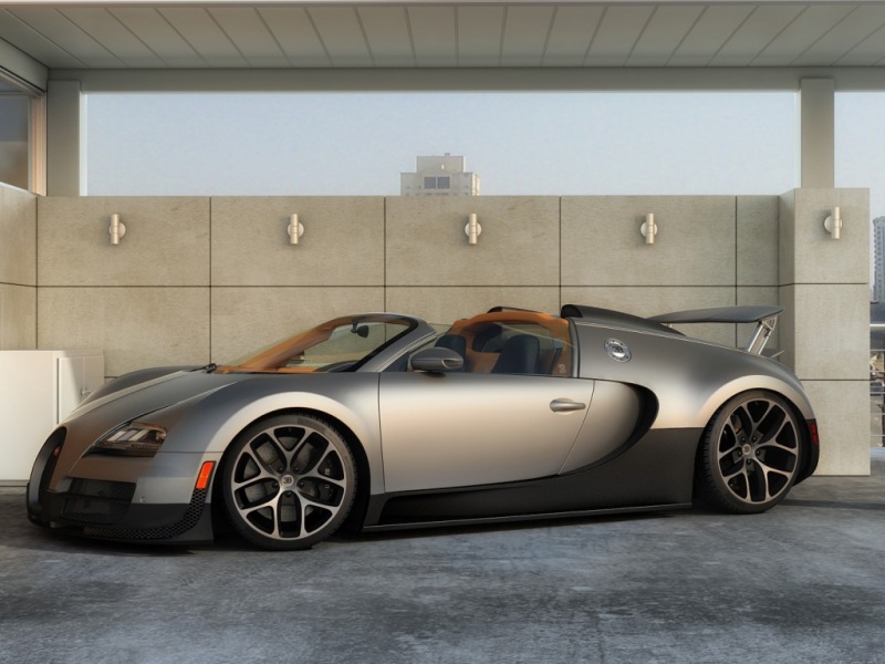 布加迪威龙Grand Spor超级跑车高清壁纸 多尺寸电脑桌面可用