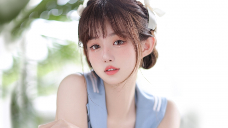 清新甜美风格高清美女壁纸推荐