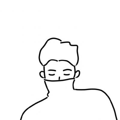 24张简约手绘黑白情侣头像 高清好看的手绘情头合集