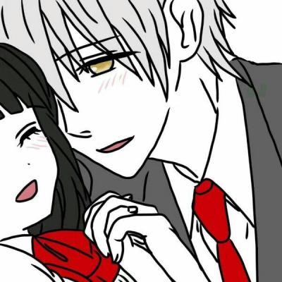 28张超甜动漫情侣头像 唯美浪漫氛围感拉满