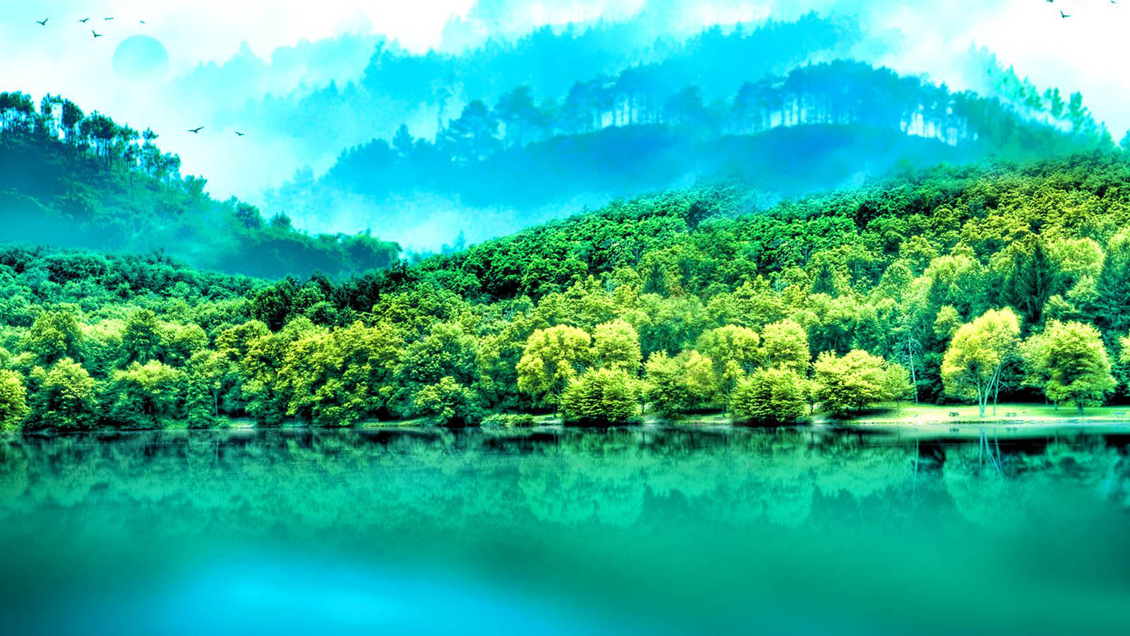 山水桌面背景高清壁纸推荐