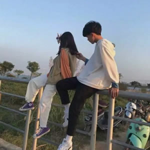 抖音热门情侣头像合集！12张高清个性款一对两张