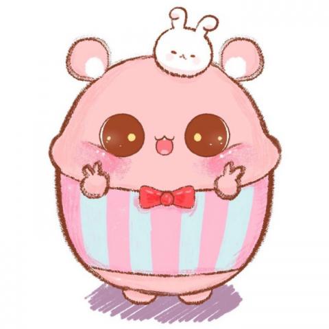 超可爱！24组一左一右卡通呆萌情侣头像高清合集