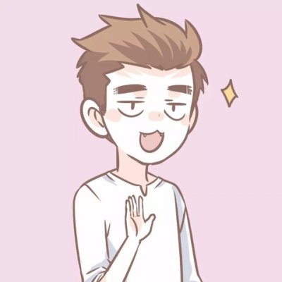 18张高清可爱动画情侣头像 一男一女配对款