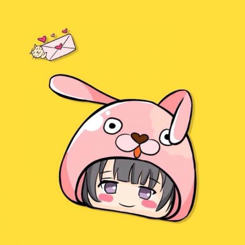 超可爱！24组一左一右卡通呆萌情侣头像高清合集