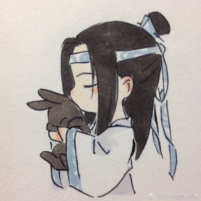 魔道祖师魏无羡蓝忘机QQ情头 16组高清一左一右情侣头像合集
