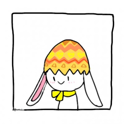 32组超好看简笔画情侣小人头像 一对两张高清版