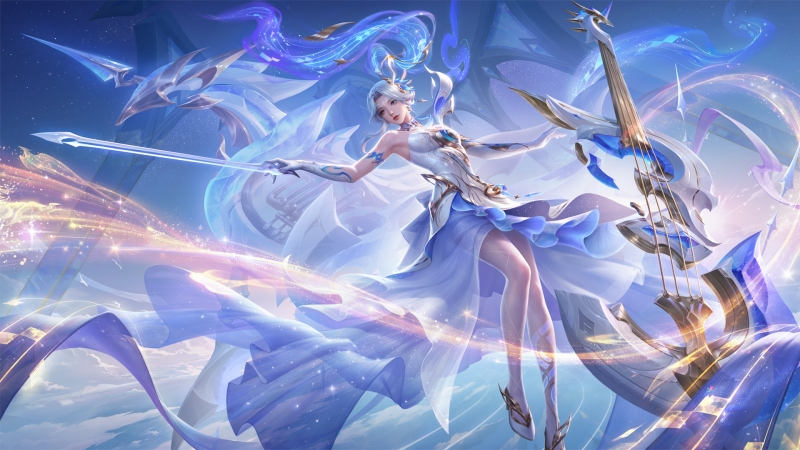 王者荣耀伽罗「最初的交响」高清电脑壁纸来啦