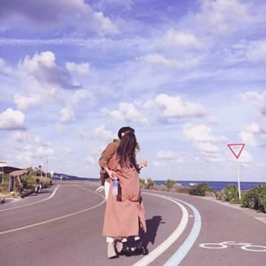 16组简约清新情侣头像 一对两张高清图合集