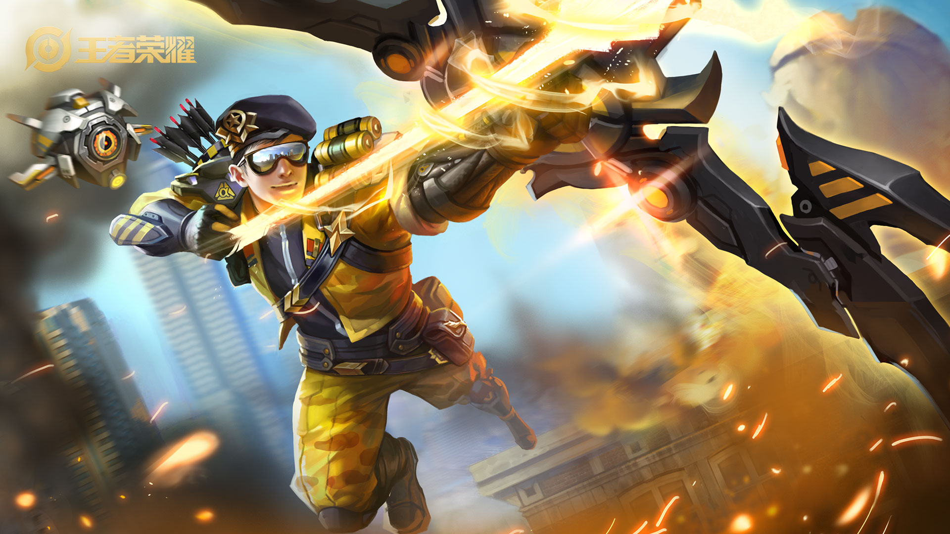王者荣耀后羿阿尔法小队高清壁纸合集