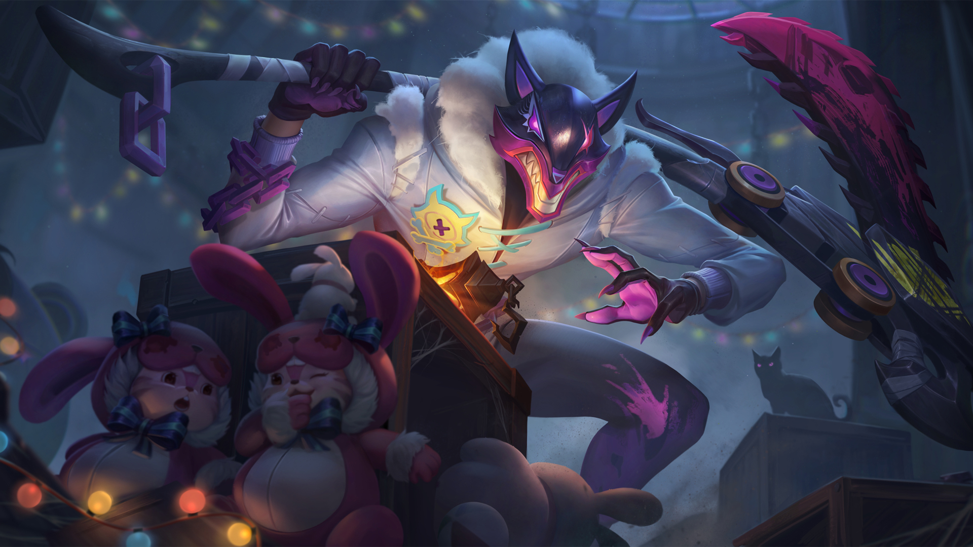 王者荣耀白起乐园追猎者高清壁纸上线啦