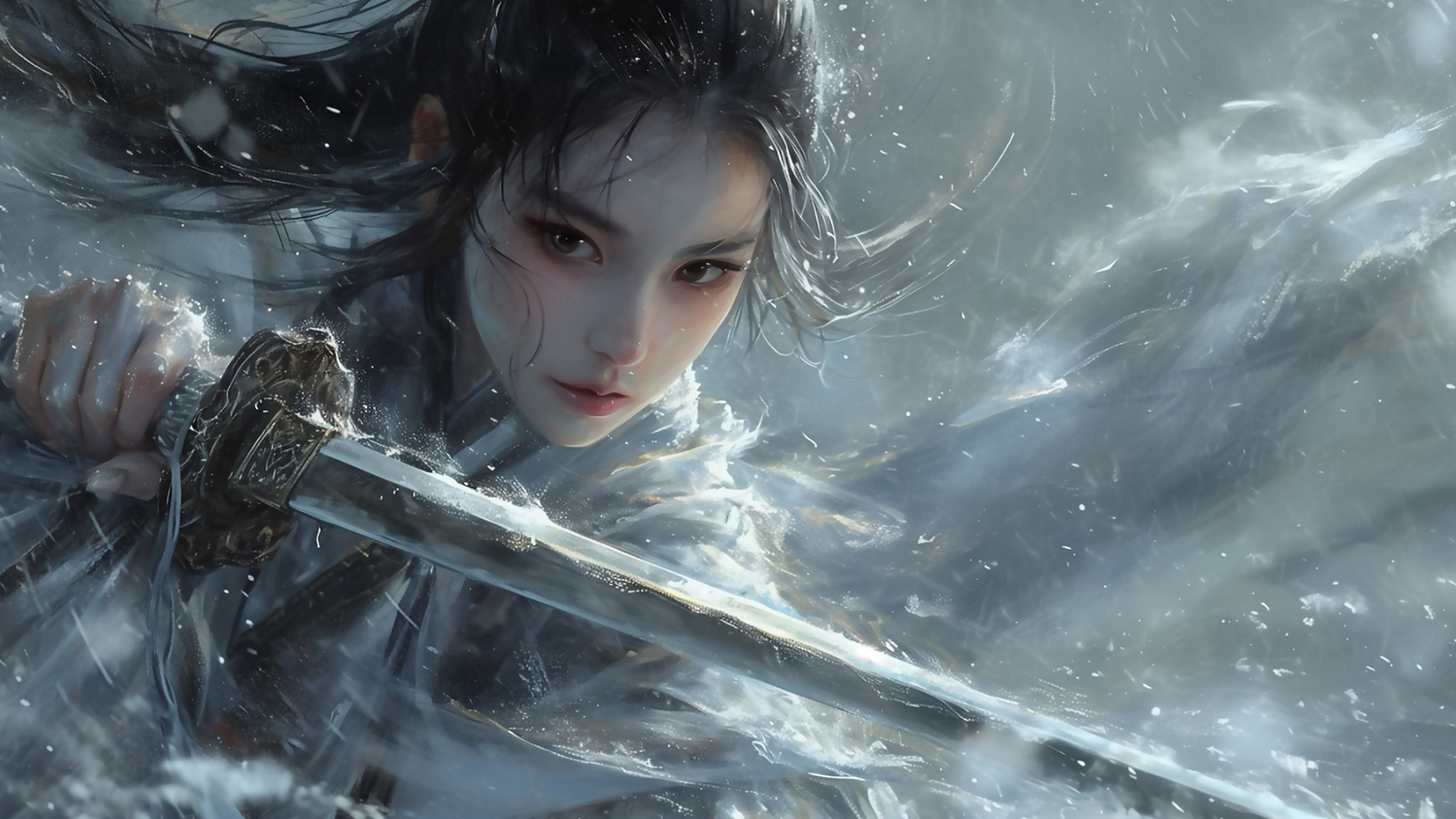 永劫无间顾清寒持剑电脑壁纸 多款高清尺寸可选