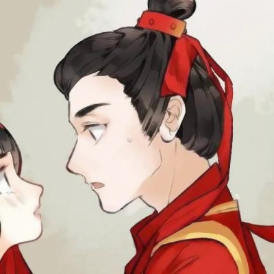 古风红嫁衣情侣头像来啦