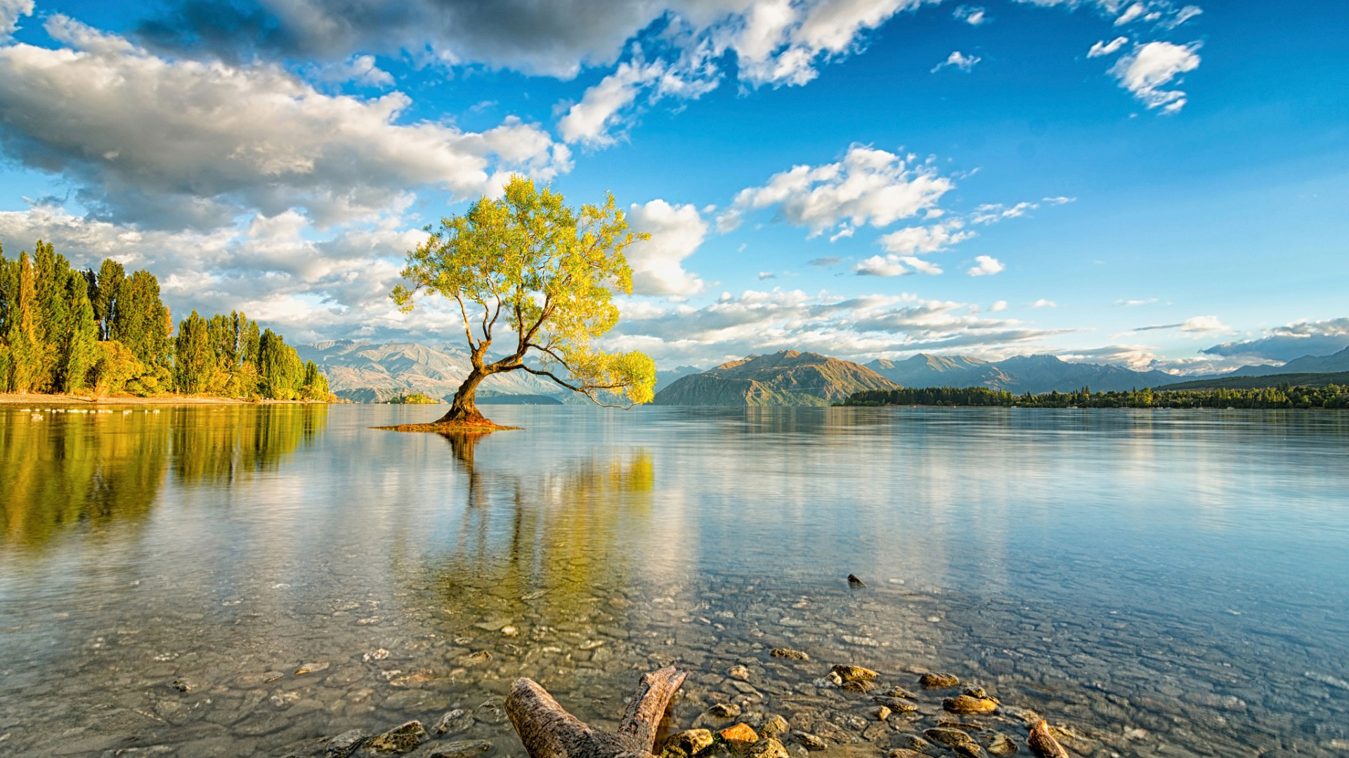 新西兰南岛湖景自然风光壁纸推荐