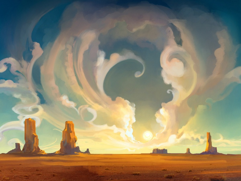 沙漠风景电脑桌面高清壁纸合集来啦