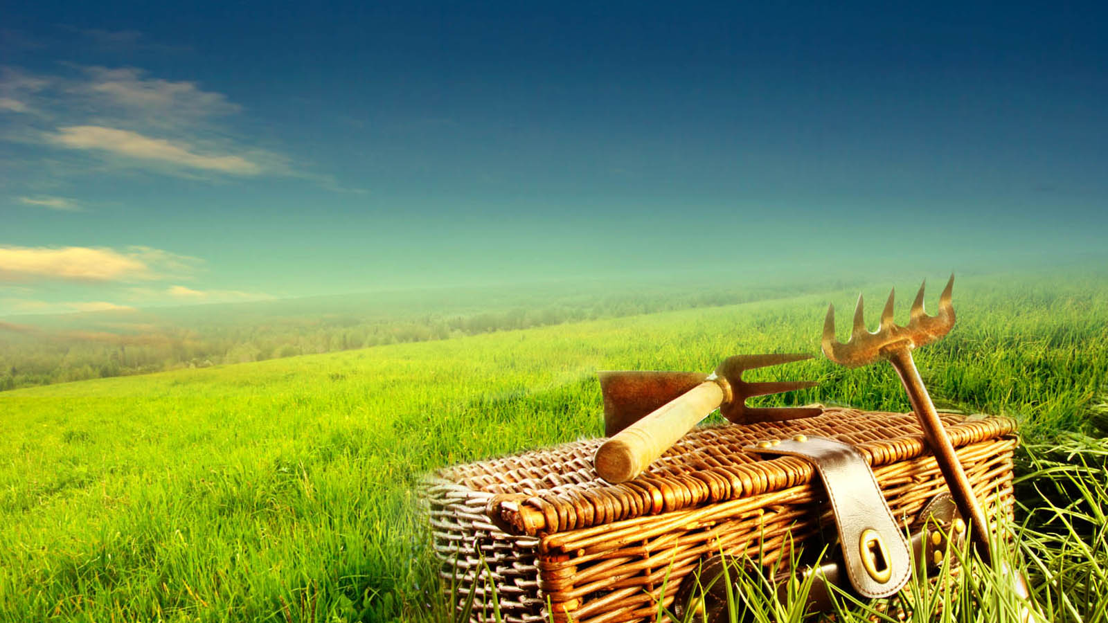 多款高清耕耘幸福电脑桌面壁纸免费下载