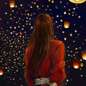 16组好看的一左一右二次元情侣头像 高清唯美款
