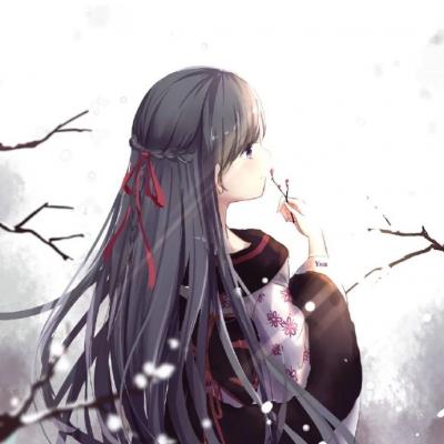 一对两张分开的高清动漫情头 24组情侣头像合集